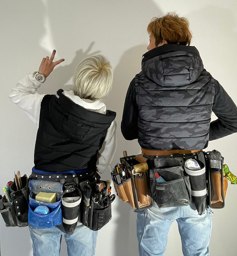 株式会社長塚内装の夫婦写真